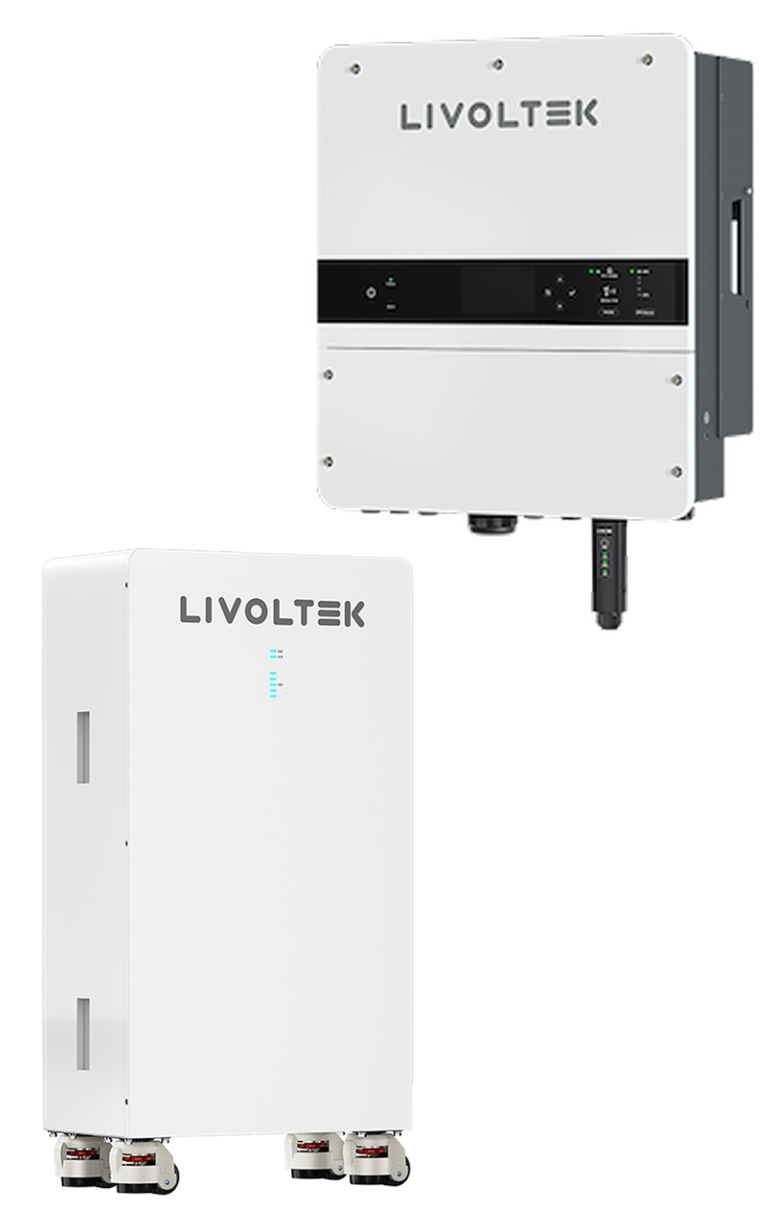 Гібридний інвертор Livoltek HP1-8KS2M 8 кВт + АКБ HomCellar 16 кВт·год, фото 2