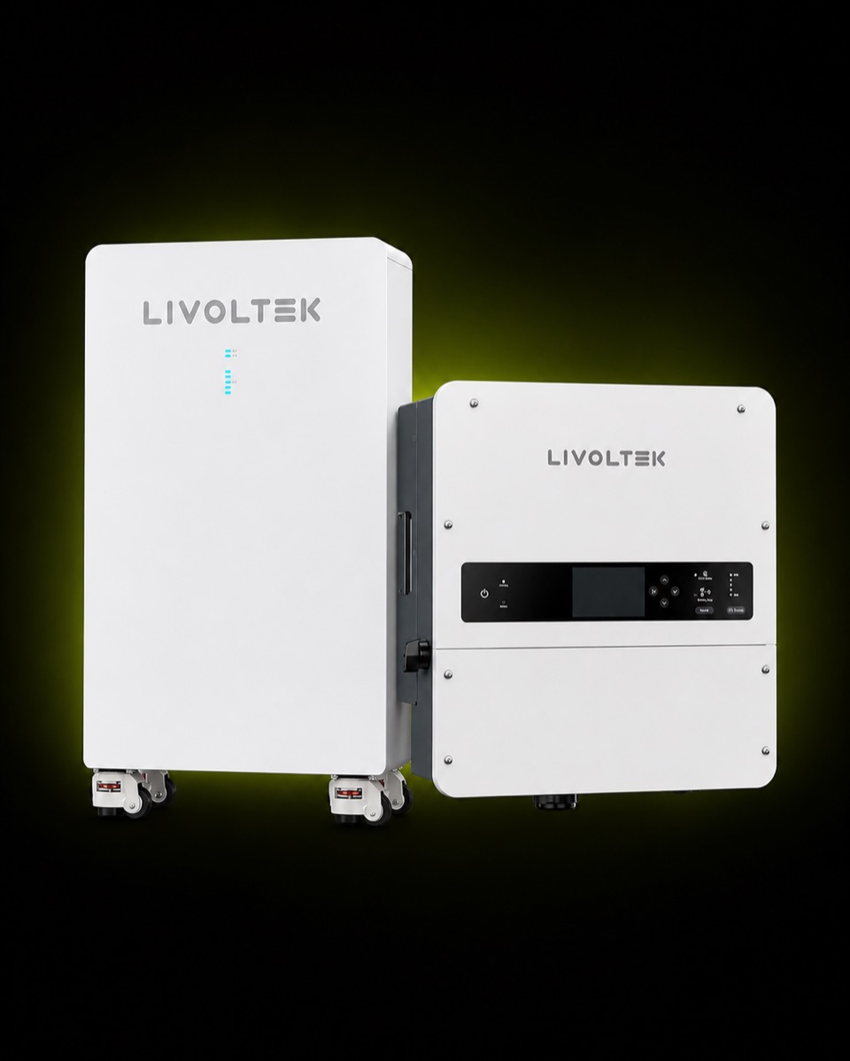Гібридний інвертор Livoltek HP1-12KS2, фото 2